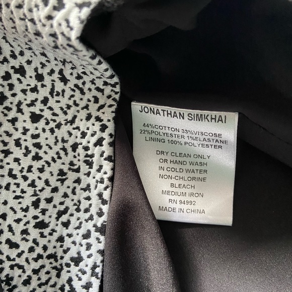 JONATHAN SIMKAI Asymmetrical Skirt   Size 4 - Picture 7 of 7